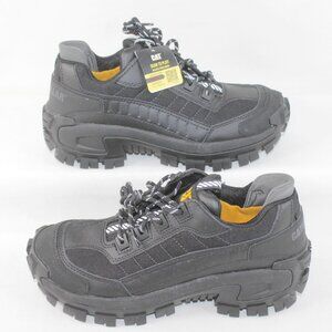 Caterpillar Invader Black Steel Toe P91274 Men's Work Shoes 8.5 New with Tags